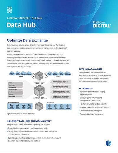 Datenblatt Data Hub Cover